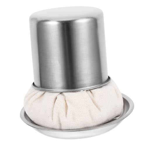 Garneck Cepillo para Untar Aceite De Acero Inoxidable Bandeja Aplicador Práctico para Cocina De Restaurante y Uso Doméstico Cepillo Resistente Al Desgaste