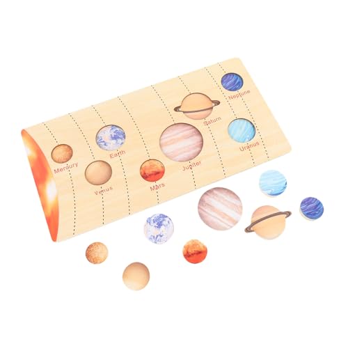 Tablero de solar Chrees rompecabezas de madera educativo para regalar 4