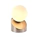 Produktbild Led Tischleuchte Touch AN/AUS Nachttischlampe Nachttischleuchte Lampe Leuchte 1flg Alisa Nickel matt incl.1xG9,3W H:16cm
