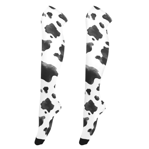 Chaussettes hautes femme motif guépard, la solution stylée contre le froid hivernal