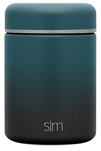 Simple Modern Provision Insulated Food Jar Thermos -Stainless Steel Leak Proof Storage Lunch Container For Hot Food 12Oz With Steel Lid Ombre: Moonlight #TOP1