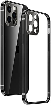 Amazon Iphone 12ケース用に設計された ステンレス鋼 クリスタルクリアケース非黄変耐衝撃保護電話ケーススリム薄型 6 1インチ 黒 Lohagt ケース カバー Amazon Iphone 12ケース用に設計された ステンレス鋼 クリスタルクリアケース非黄変耐衝撃保護電話ケーススリム薄型 6 1インチ 黒 Lohagt ケース カバー