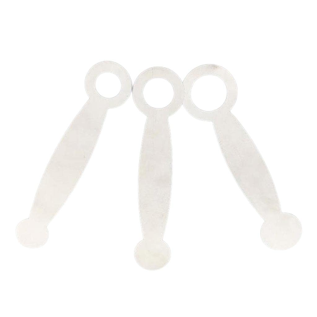 secret desire 3pcs/set stainless flute pads repair kits flute pad tools parts replacement