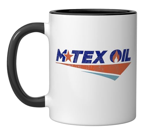 Taza de cerámica Landman 11 onzas negro y blanco miniatura 1