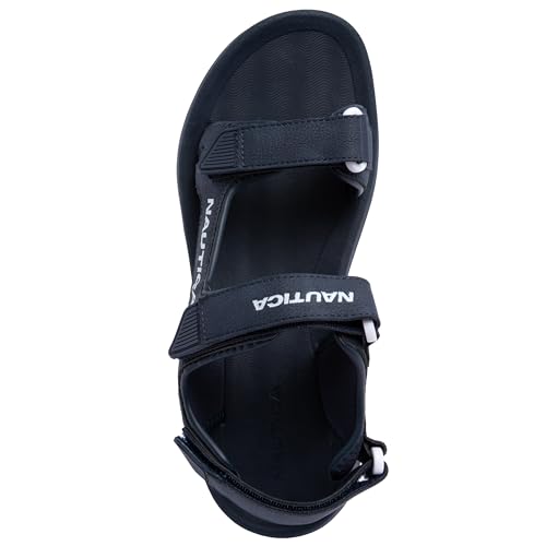 Image of Nautica Men's Athletic Sport Sandals - Adjustable Strap, Comfortable Open-Toe Hiking & Walking Sandals with Cushioned Sole