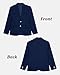Bofan Linen Boys Blazer Formal Navy Blue Suit Jackets for Boy Outwear Jacket & Coats for Kids Boys’ Fashion Summer Beach Wedding Outfit Size 10