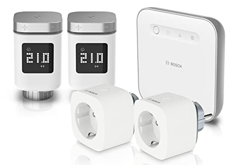 2 Bosch Smart Home Heizkörperthermostat II + 2 Bosch Smart Home WLAN...