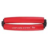 Hip and Core Band System, Loop Resistance Bands to Stretch and Workout, Glute Bands for Women, Exercise Hip Halo Bands (Red - 40 lbs)