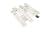 Daltile SimplyStick Mosaix 2" x 4" Marble Natural Stone Peel and Stick Bevel Mosaic in Daphne White for Walls and Backsplashes | (12 PC Per Carton) (11.64 SQFT Per Carton)