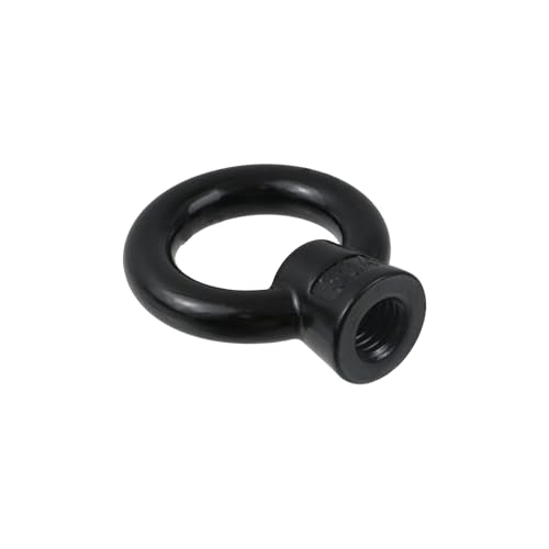 Image of Oedema 4 Pcs M12 Heavy Duty Eye Bolts with Nuts 304 Stainless Steel Ring Shape Eye Nut Female Threaded Nut Fastener