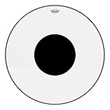 Remo Controlled Sound Clear Black Dot™ Bass Drumhead - Top Black Dot™, 28