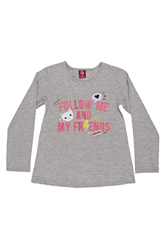 Conjunto com Blusa Manga Longa e Calça Legging Bee Loop, Cinza, 04