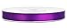 Produktbild 25m x 6mm Rolle Satinband Geschenkband Schleifenband Dekoband Satin Band Antennenband (Purple (062))