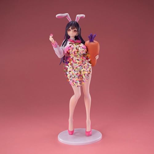 ASEDRFY JK Bunny Girl - Figura de acción/figura de anime/modelo de personaje pintado/modelo de juguete/PVC/artículo de coleccionista de anime de 29 cm