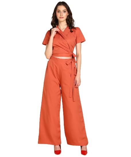 rudrakriti Rudraaksha Stylish Solid Co-Ords Set for Women-picture-45
