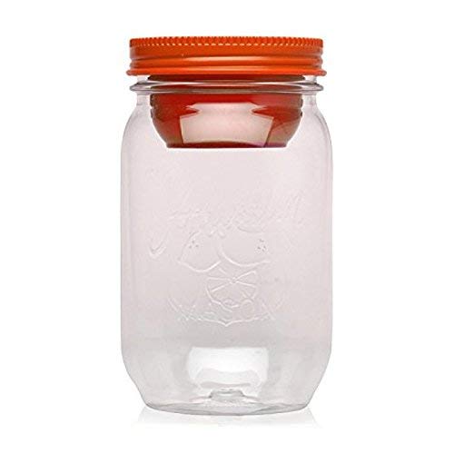 Aladdin Classic Salad Mason Jar, 1L, Red