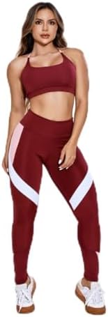 Conjunto Fitness Top Reforçado Calça Leg Zero Transparência