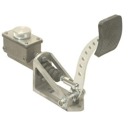 Floor Mounted Pedal Assembly With 5/8 Master Cylinder, For Clutch Or Brakes On Dune Bug Buggy Sandrail Atv Baja Bug Trike, Cnc Replacement #TOP8