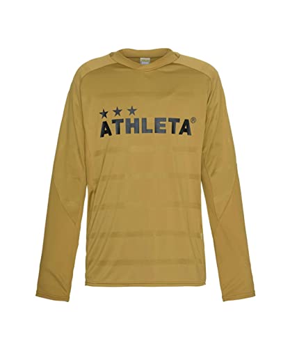 アスレタ(ATHLETA) サッカー フットサルウェア 長袖プラシャツ 2370 GLD (ゴールド/L/Men's)