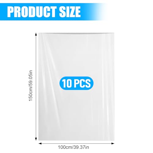 Bolsas de plástico de 100 x 150 cm extragrandes ideales para mudanzas y maletas 6
