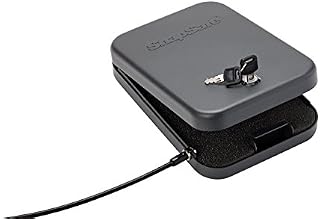 SnapSafe Keyed Lock Box, X-Large 75210, Portable Steel Handgun Safe & Case, Measures