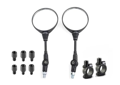 Espejos retrovisores moto M10 que eliminan vibraciones en Transalp 750 y Africa Twin E9