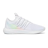 PUMA Womens Star Vital Stripe Lace Up Sneakers Shoes Casual - White - Size 7.5 M