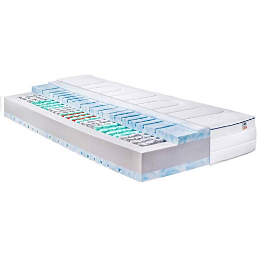 Preisvergleich Produktbild Irisette Gelschaum Matratze Federkern 90 x 200 cm