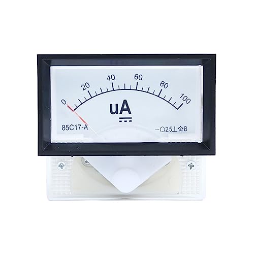 Ampèremètre analogique à aiguille DC 0-200uA haute lisibilité 85C17