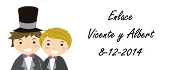 DISOK - Lote 33 Etiquetas Para Detalle Boda Chicos Adhesiv