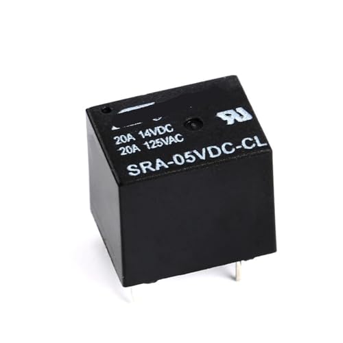 Relais de puissance SRA-05VDC-CL 5V pour circuit imprimé PCB 5 broches