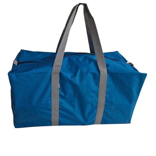 Image of Duffel Bag, Navy Blue, Zippered Compartment, 22 Inch