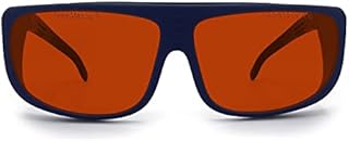 Professional OD 6+ 190nm-550nm Wavelength Violet / Blue / Green Laser Safety Glasses