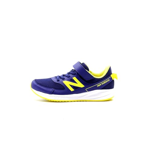 New Balance 570v3 Bungee Lace with Hook and Loop Top Strap, Zapatillas, Blue, 30 EU