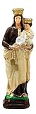 La Statuetta della Madonna del Carmine verrà imballata adeguatamente per evitare che il contenuto si rompa durante la spedizione.