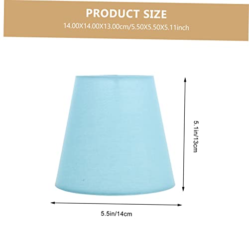Image of Cabilock Decorative Lampshade Small Grey Desk Lamp Shade Vintage Ceiling Lamp Cover