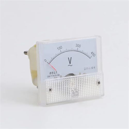 Voltmètre analogique 85L1 AC 10V à aiguille stable pour lecture précise