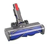 V-Shape Turbo Bristle Brush Head ,Compatible for Roborock, H6 H7 Vacuum Cleaner Featuring Headlights Designed for Hard Floors Carpets