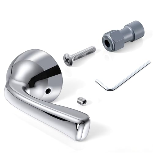 Avenuebool Metal Lever Handle Kit Compatible with Delta RP74148 Compatible with Delta Foundation Series Single Handle Tub/Shower Faucets(Polished Chrome)