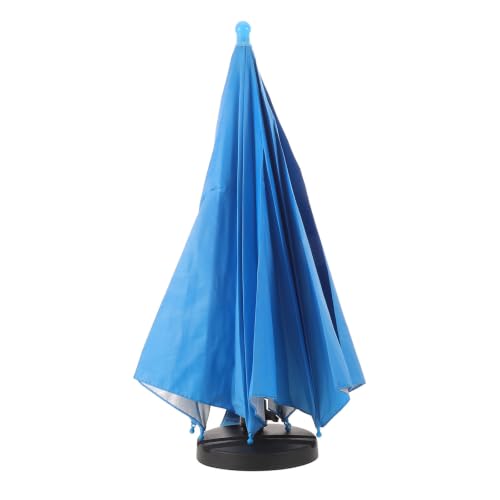 SOIMISS Mini Sun Shade Umbrella with Base for Poolside Tables and Drinks