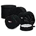 Gator Cases Protechtor Series 5 piece Padded Drum Bag Set for Standard Kits; 22" Kick, 12" Tom, 13" Tom, 16" Tom, 14" Snare (GP-STANDARD-100)