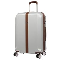 Delsey Promenade Hard Hard 57.5Cm Silver Carry-On Trolley Luggage (00115280511)