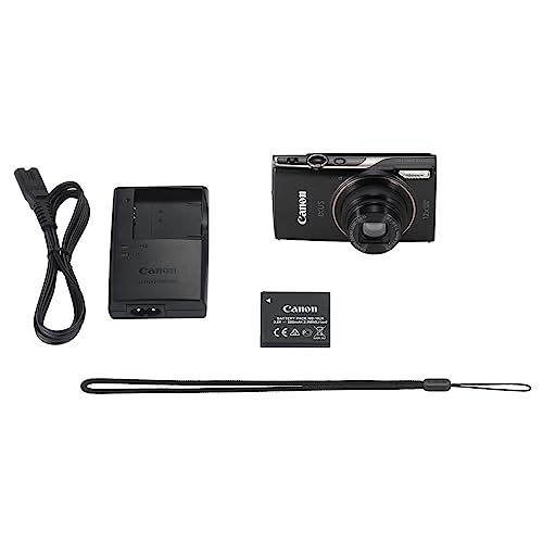 Image of Canon IXUS-285 HS 20.2MP Point and Shoot Camera with 12x Optical Zoom (Black)