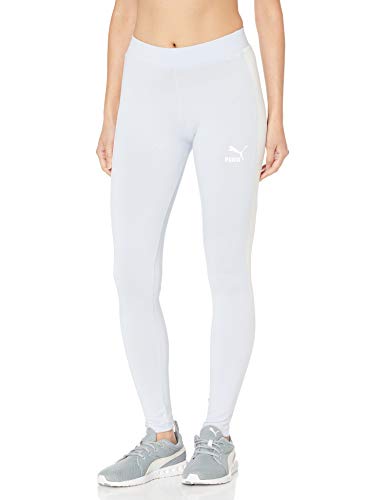 PUMA Women's Classics T7 Leggings, Heatherpuma White, L