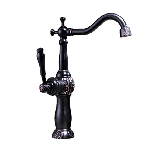 Simplycopper 15" Round Vintage Look Copper Bucket Vessel Sink With Green Patina With Drain And 13" Orb Claymore Vessel Filler Faucet #TOP3