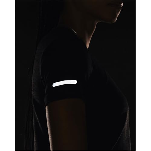 Haut running femme UA Seamless Stride S noir pour courir léger - 5