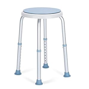 360 Graden Draaibaar Rond Douchestoel Badkamerzitje In Hoogte Verstelbaar Badkruk Voor Senioren Met Zwangere Vrouwen