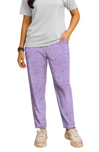 Image of TIRUPUR GUIDEFASHION Women's Cotton Printed Pyjama Black