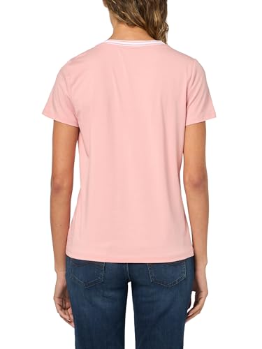 Image of Nautica Women's Solid V-Neck Short Sleeve T-Shirt Shirt