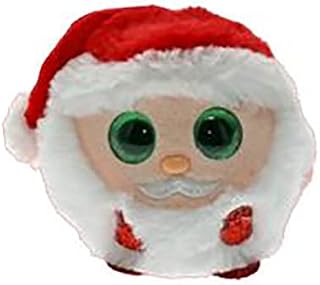 Ty UK Kris Snowball Beanie Belly | Christmas 2022 Baby Soft Plush Toy | Collectible Cuddly Stuffed Teddy, Multicolor